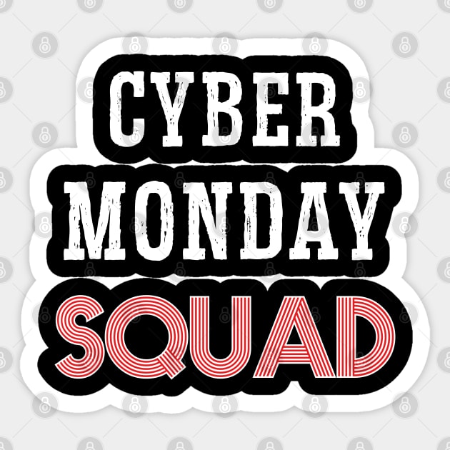 Cyber Monday SQUAD Sticker by madani04